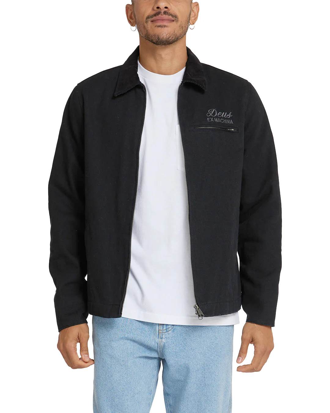 Address Workwear Jacket - Black - Image 3