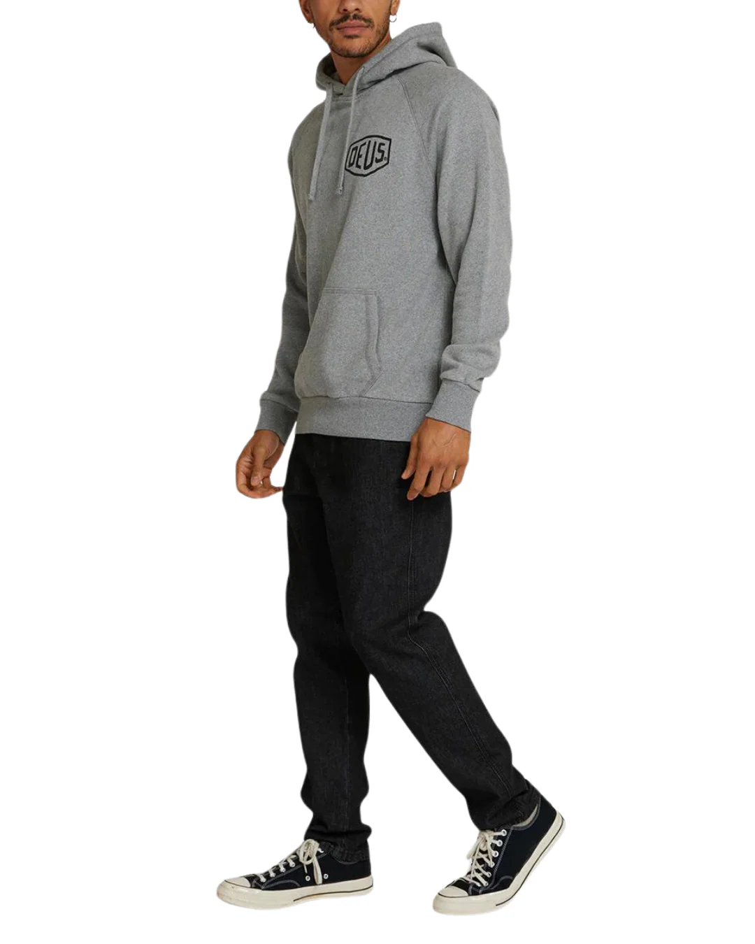Biarritz Address Hoodie - Grey Marle - Image 3