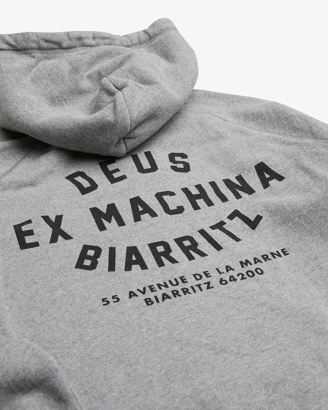 Biarritz Address Hoodie - Grey Marle - Image 7