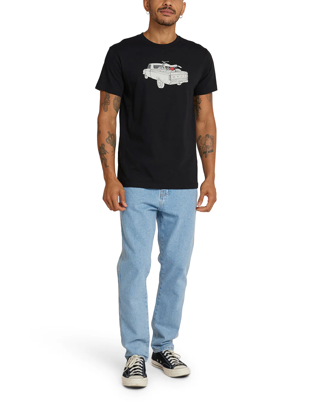 Carby Pickup Tee - Black - Image 3