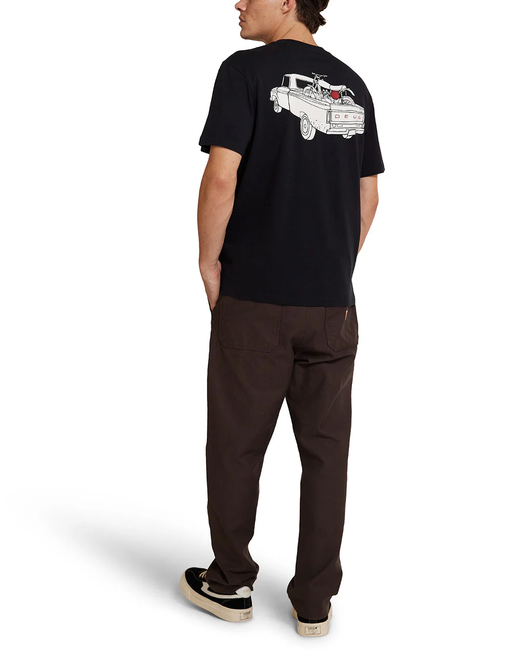 Carby Pickup Tee - Black - Image 5