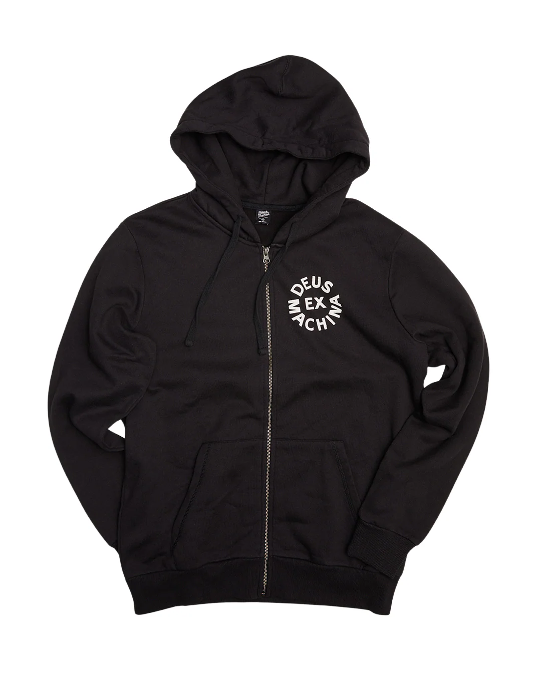 Circle Logo Hoodie - Black - Image 4