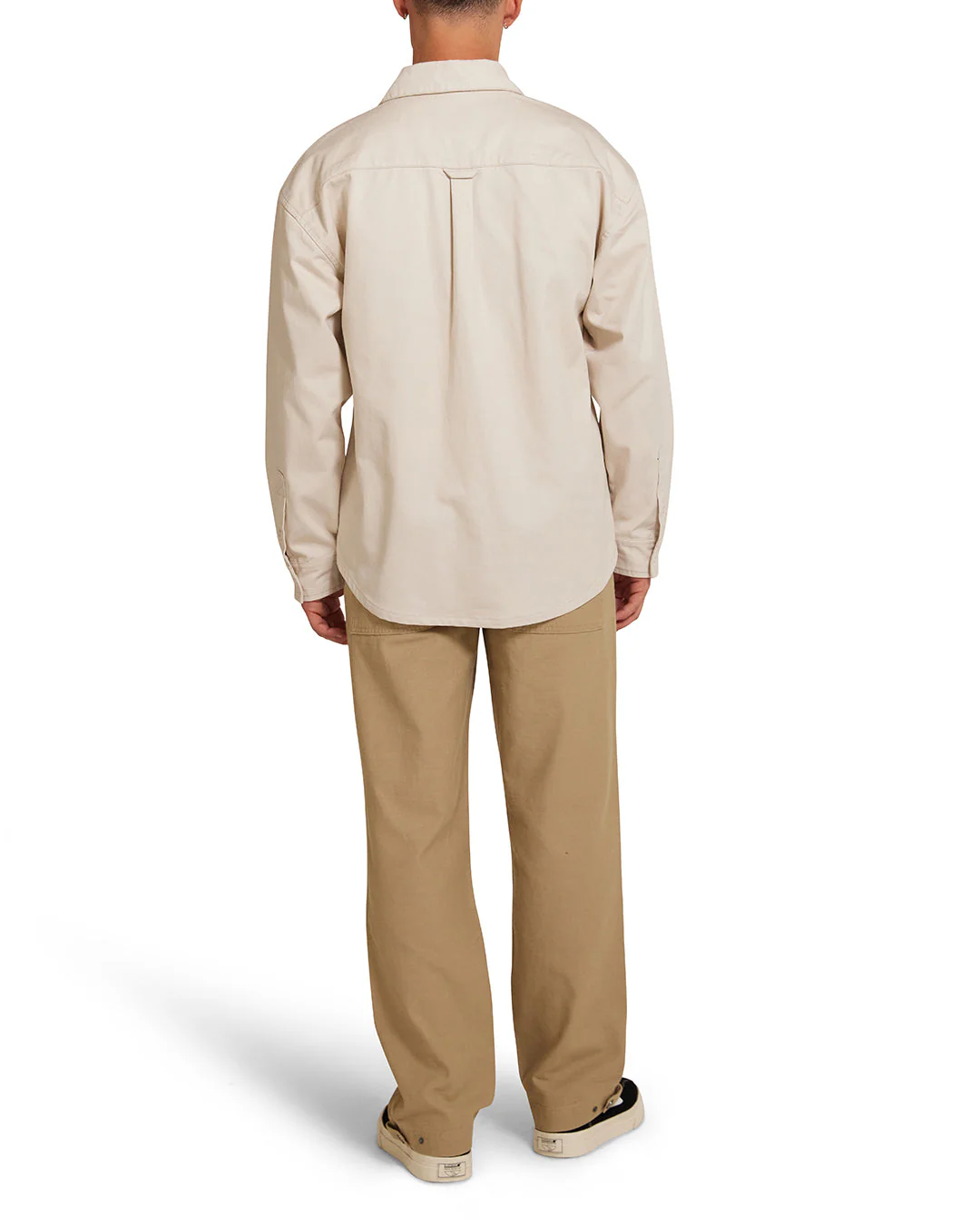 Frizell Twill Shirt - Dirty White - Image 5