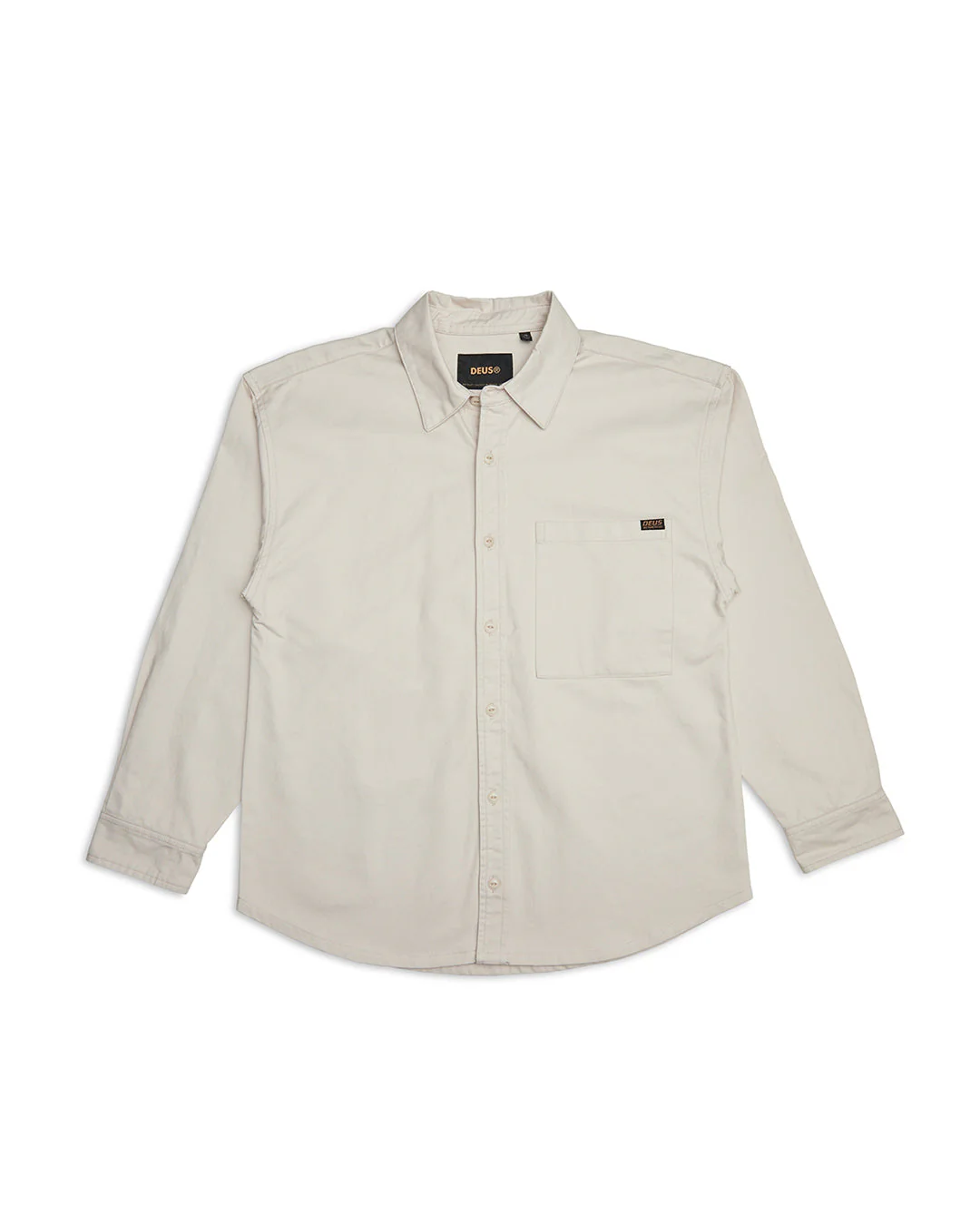 Frizell Twill Shirt - Dirty White - Image 6