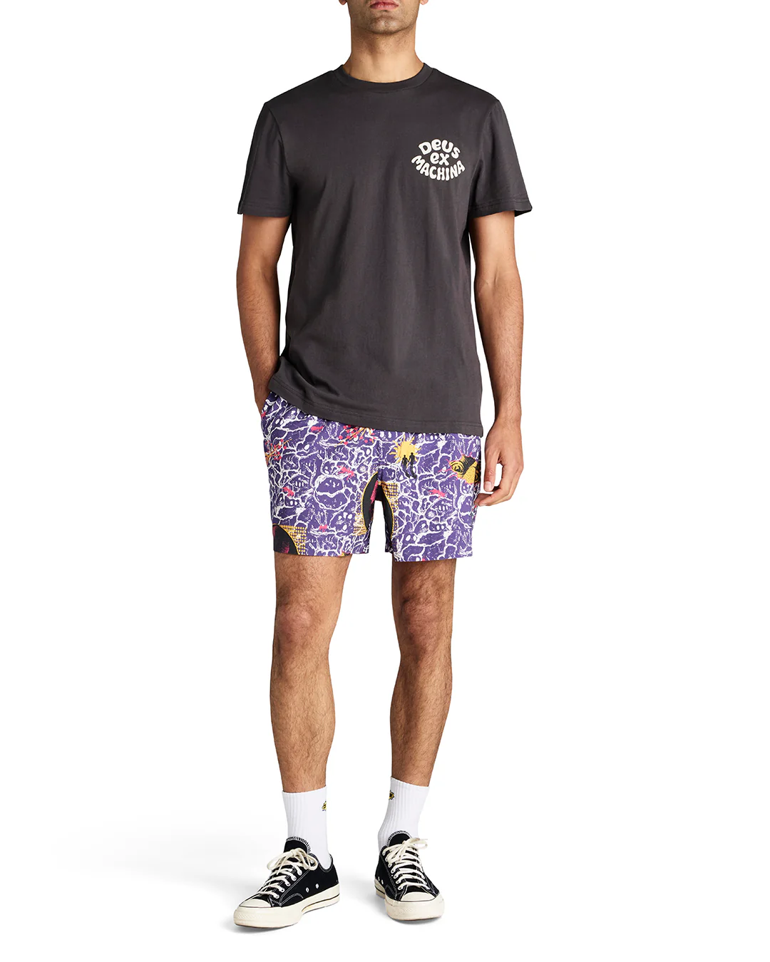 Future History Boardshort - Violet - Image 3