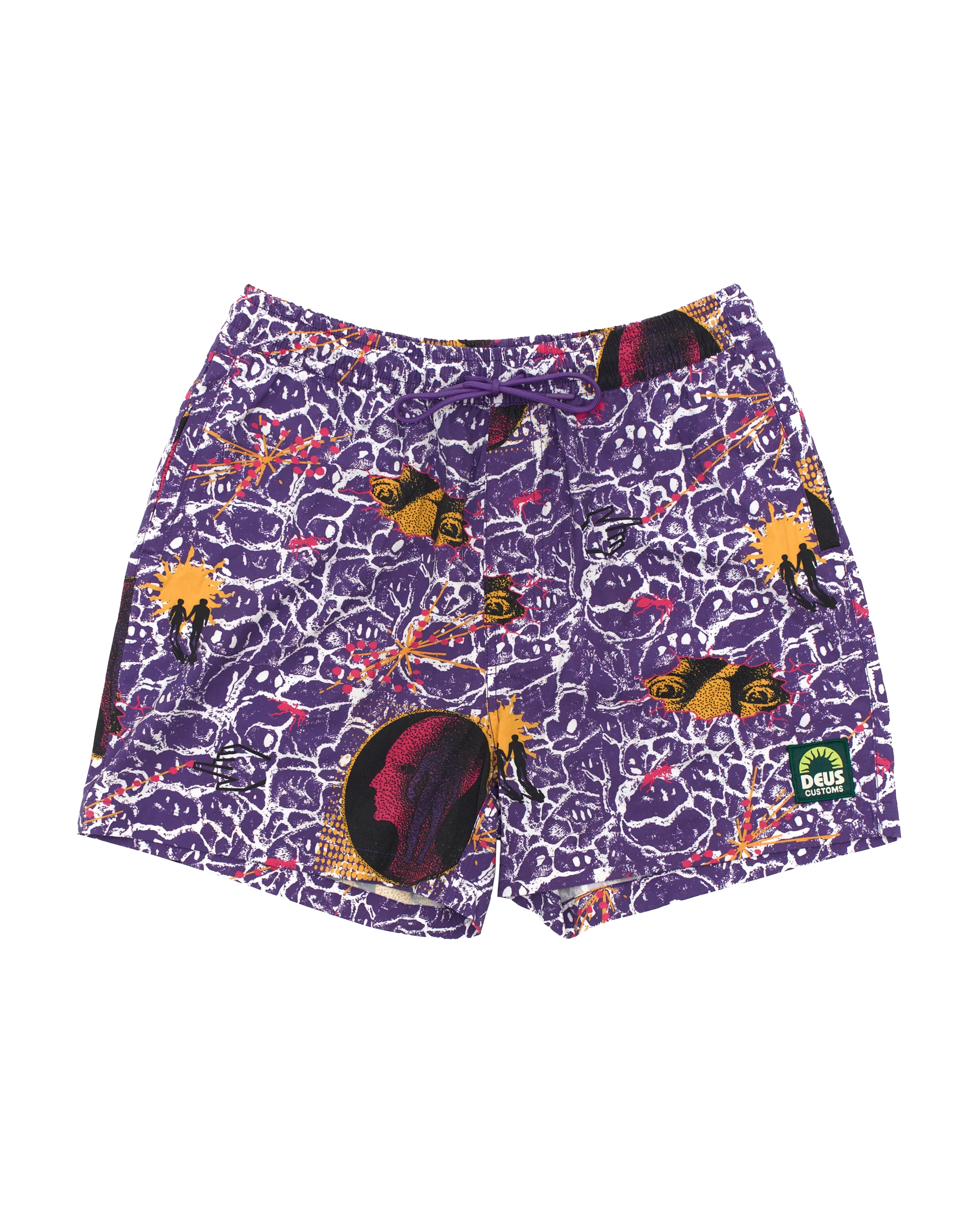 Future History Boardshort - Violet - Image 5