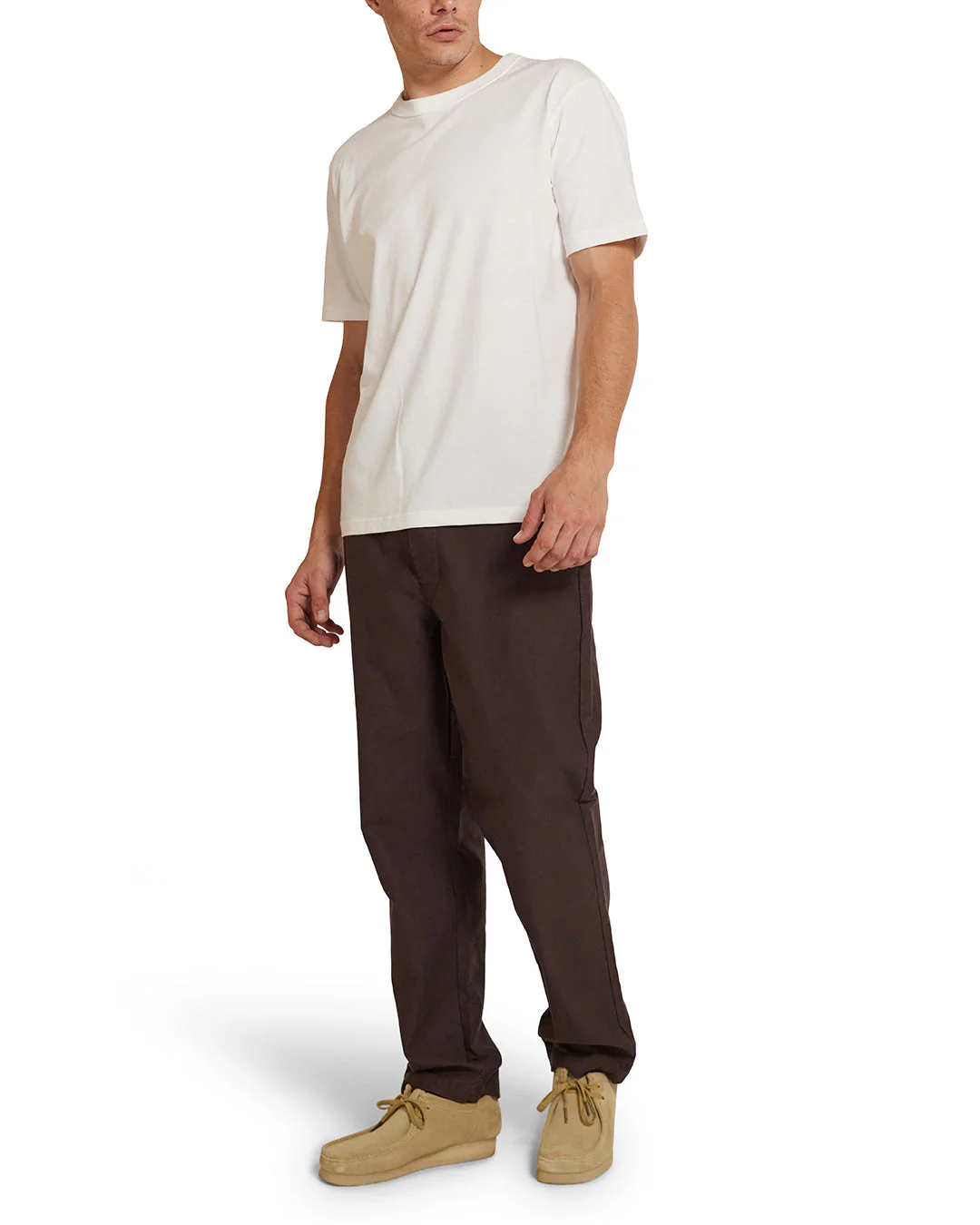 Hank Whipcord Pant - Choc Brown - Image 5