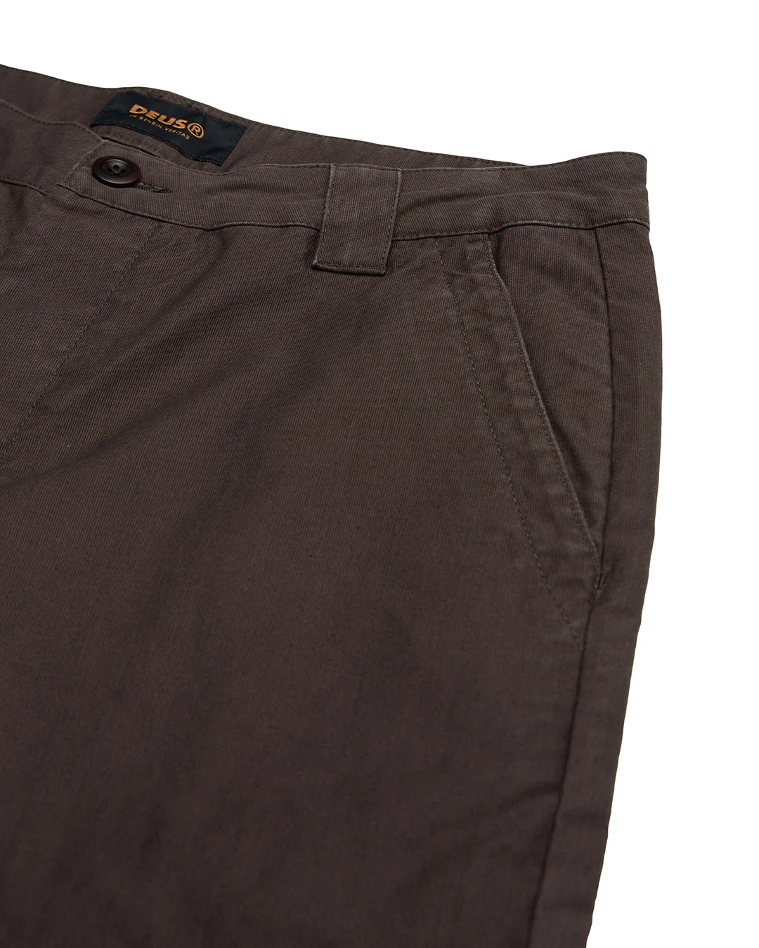 Hank Whipcord Pant - Choc Brown - Image 8