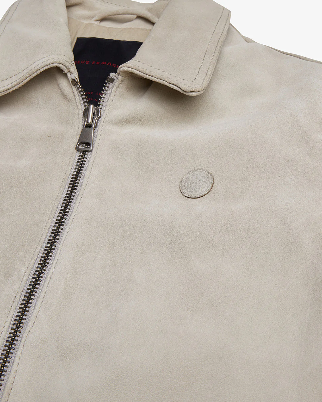 Hurricane Suede Jacket - Dirty White - Image 4