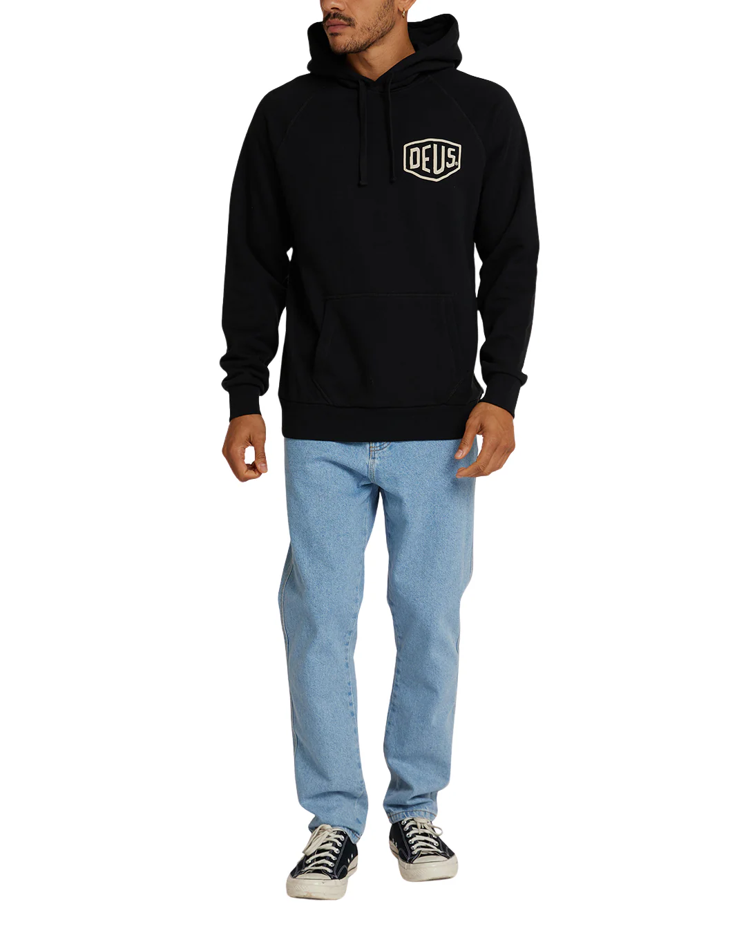 Milano Address Hoodie - Black - Image 3