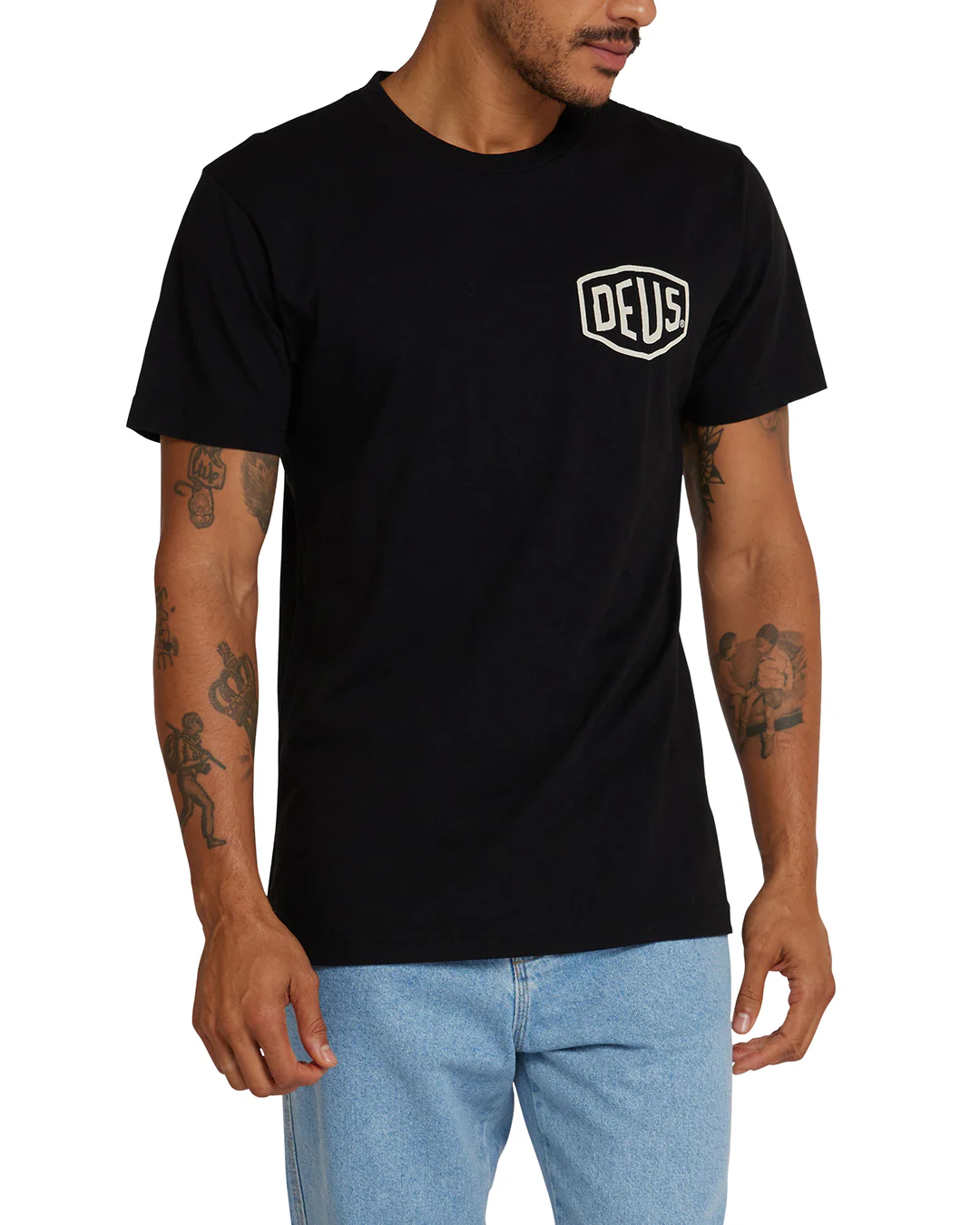 Milano Address Tee - Black - Image 3