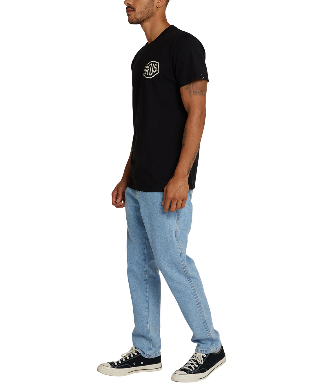 Milano Address Tee - Black - Image 6