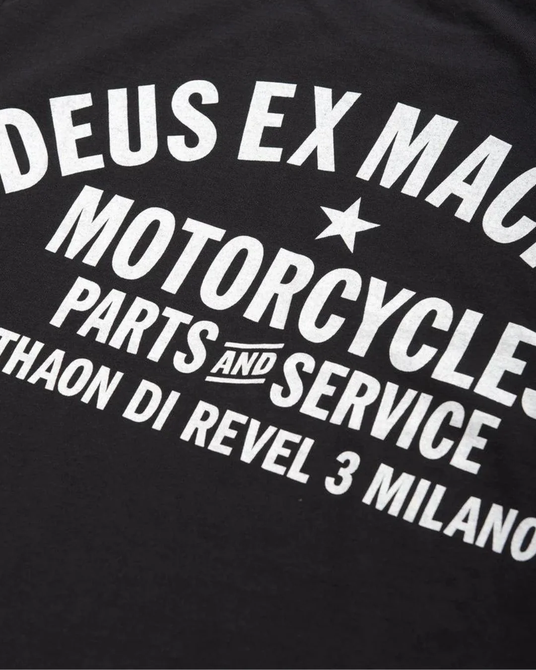 Milano Address Tee - Black - Image 8