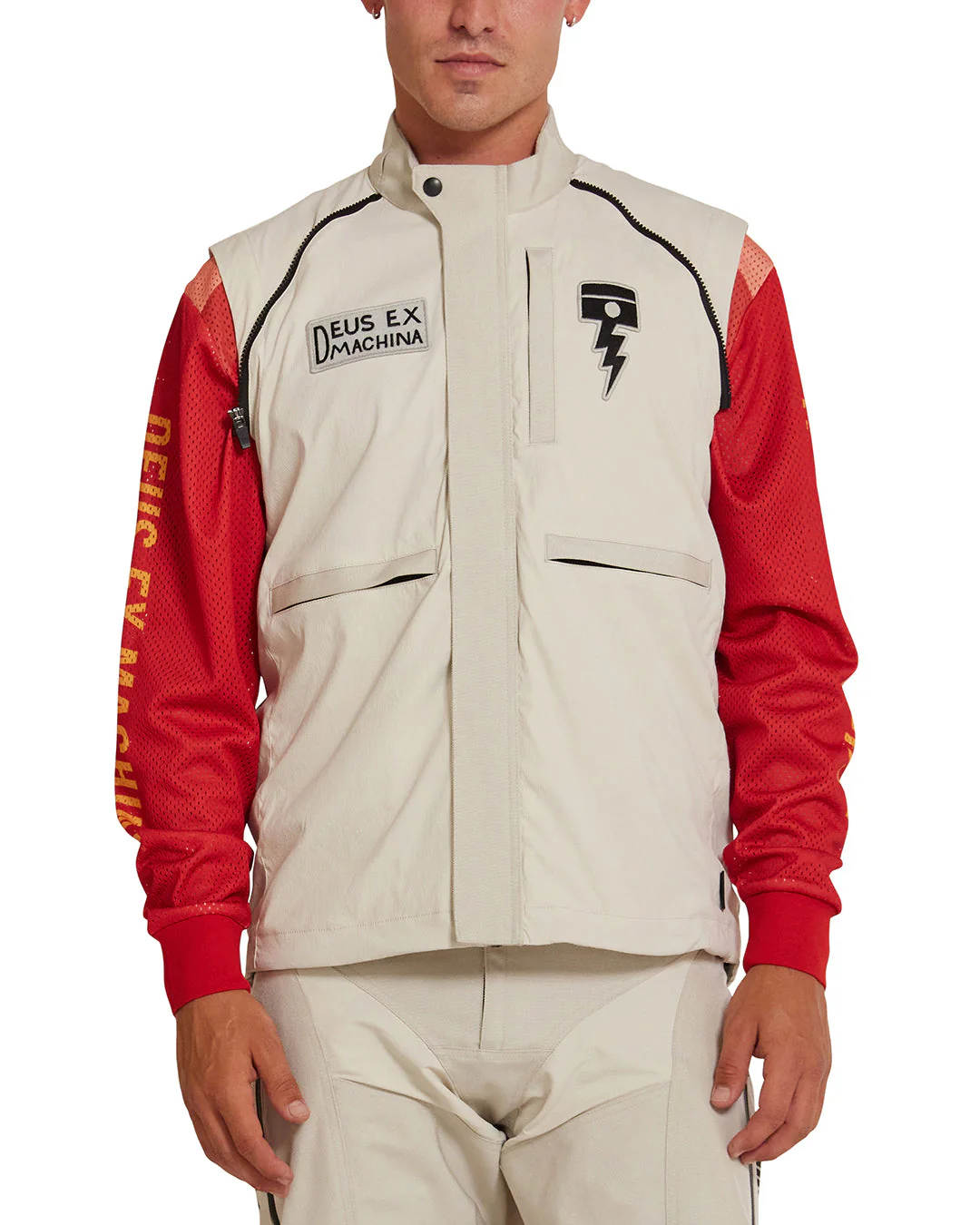 Off Road Cordura Jacket - Dirty White - Image 3