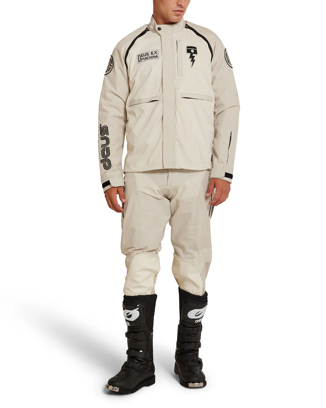 Off Road Cordura Jacket - Dirty White - Image 4