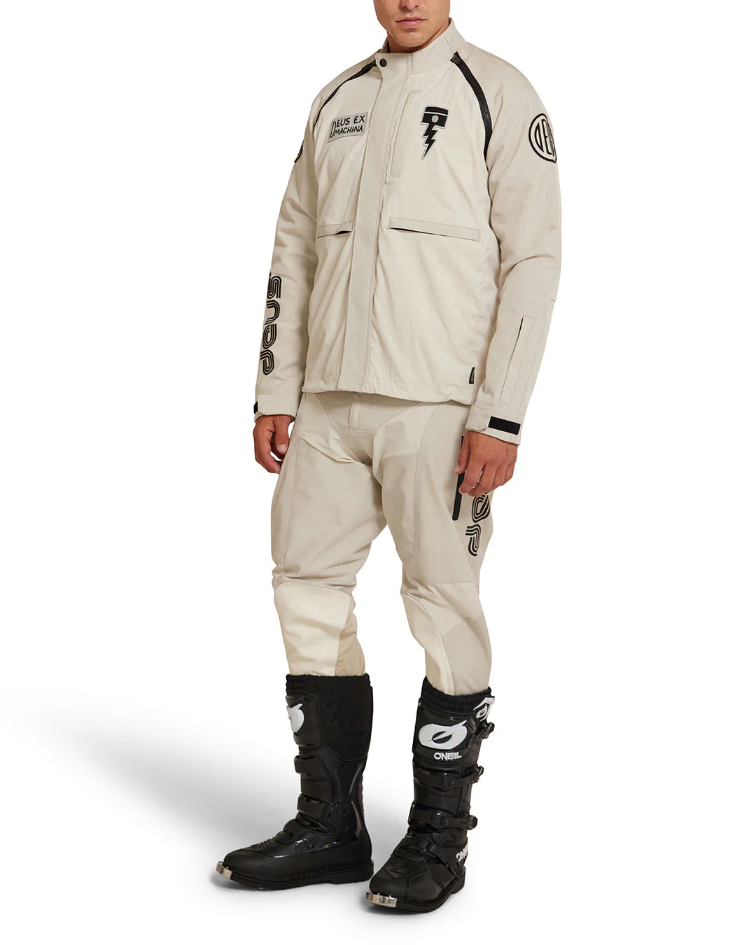 Off Road Cordura Jacket - Dirty White - Image 5