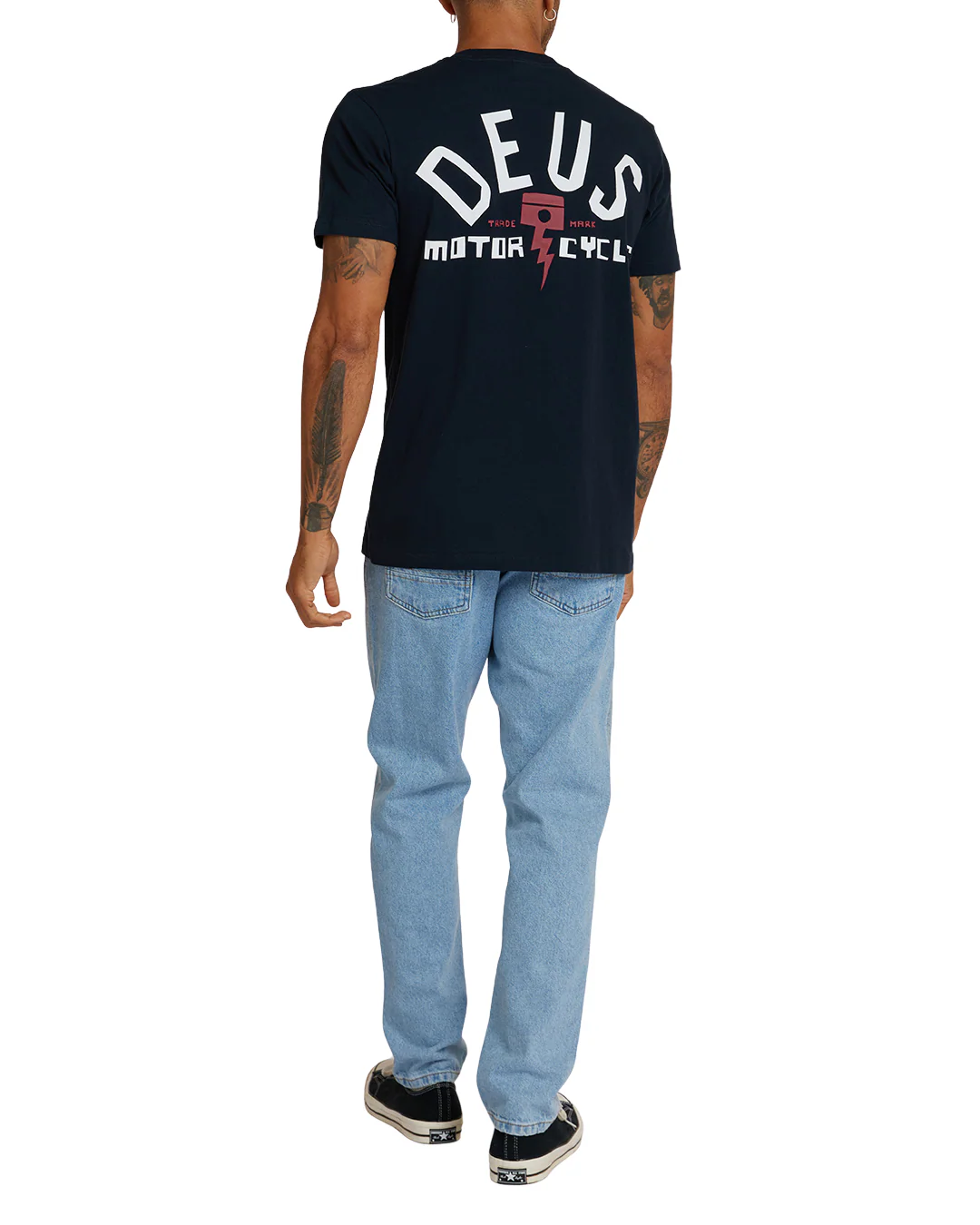 Pisstin Tee - Navy - Image 4