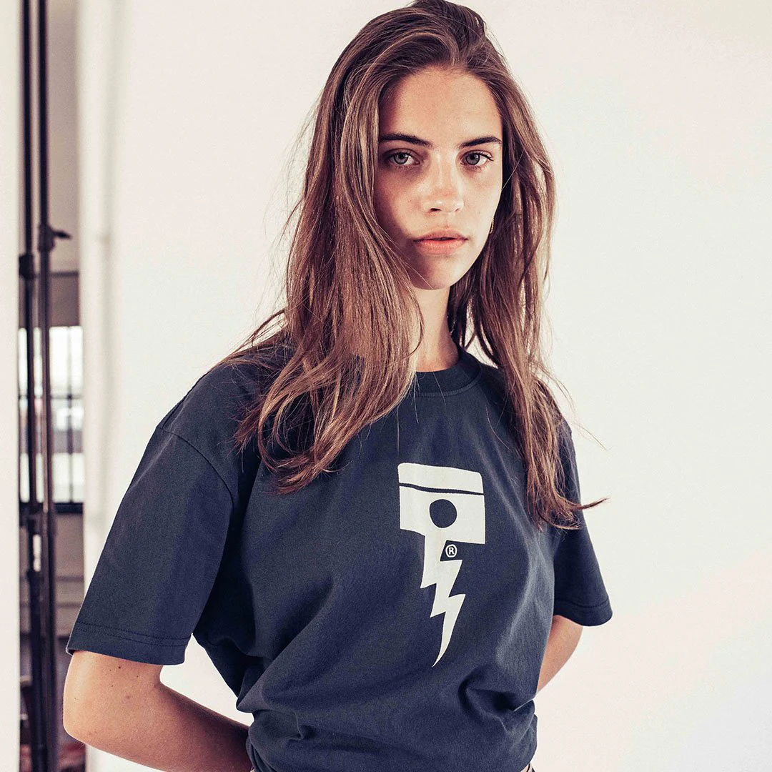 Pisstin Tee - Navy - Image 9