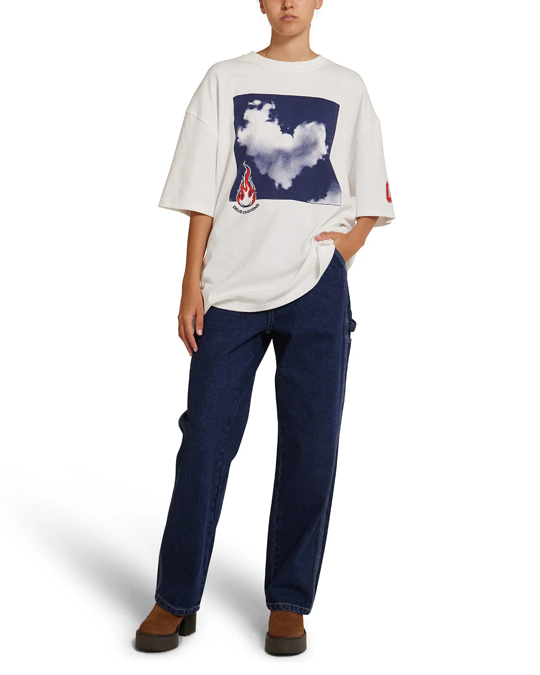 Puffy Love Tee - Vintage White - Image 10