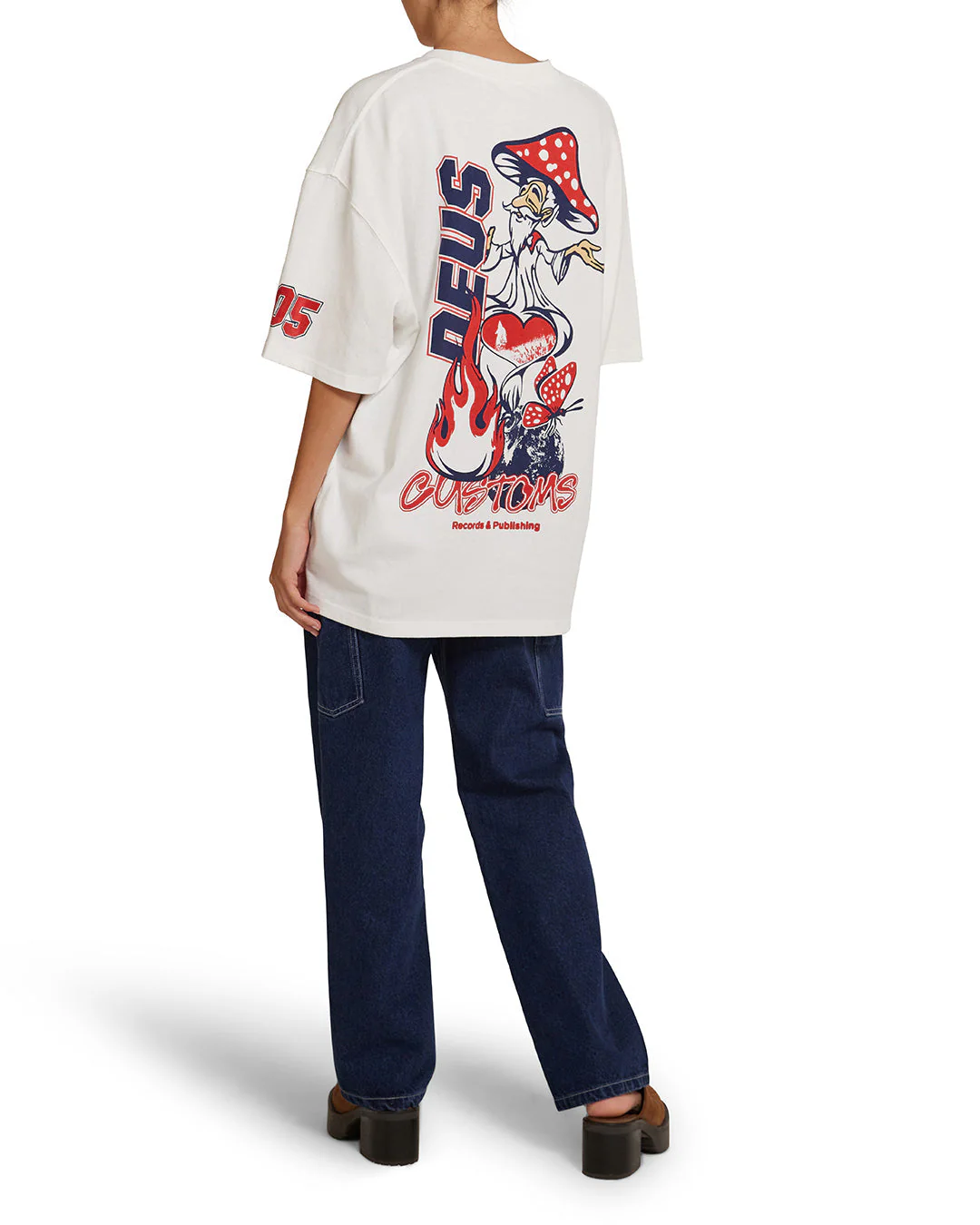 Puffy Love Tee - Vintage White - Image 12