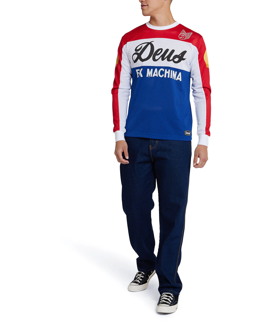 Saber Moto Jersey - Tri Colour - Image 4