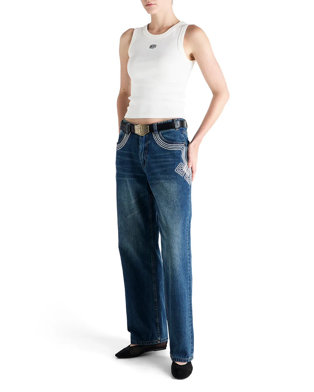 Shield Tank - Vintage White - Image 5