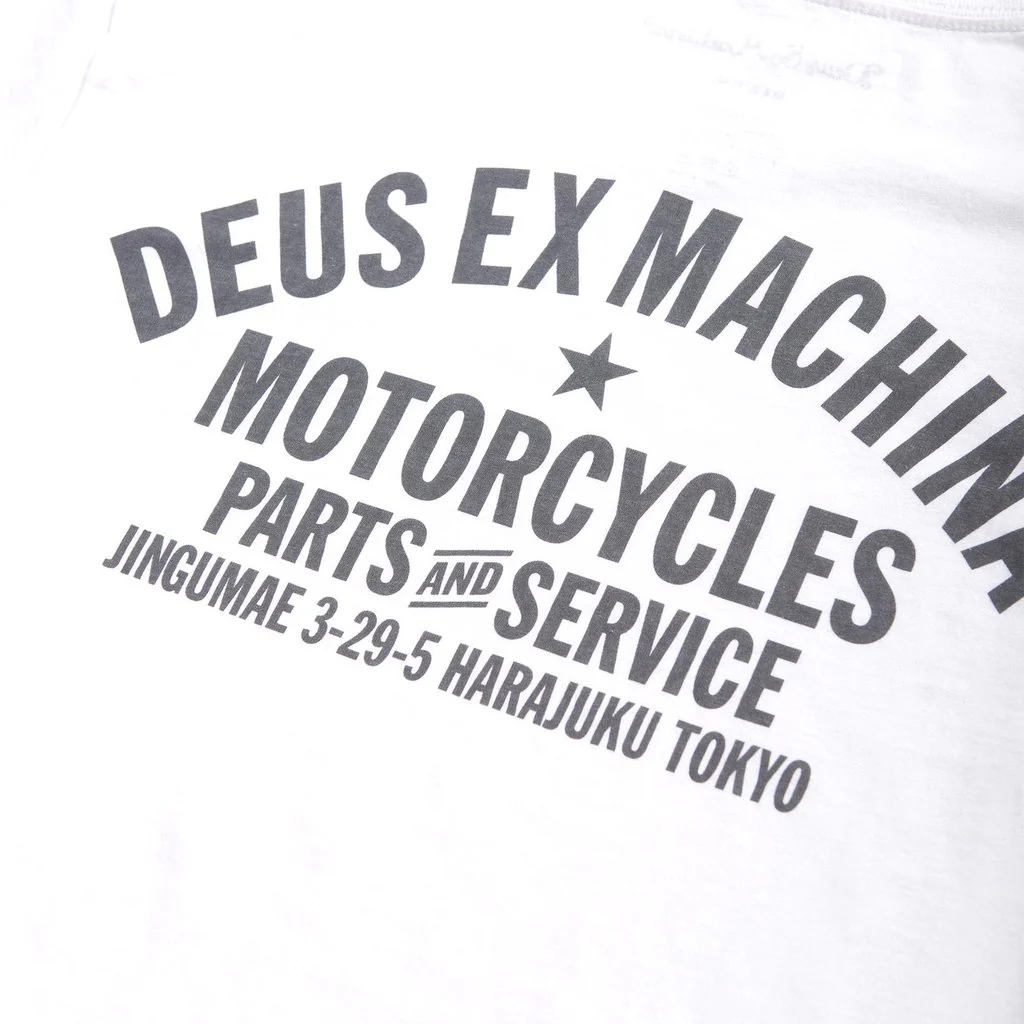 Tokyo Address Tee - White - Image 8