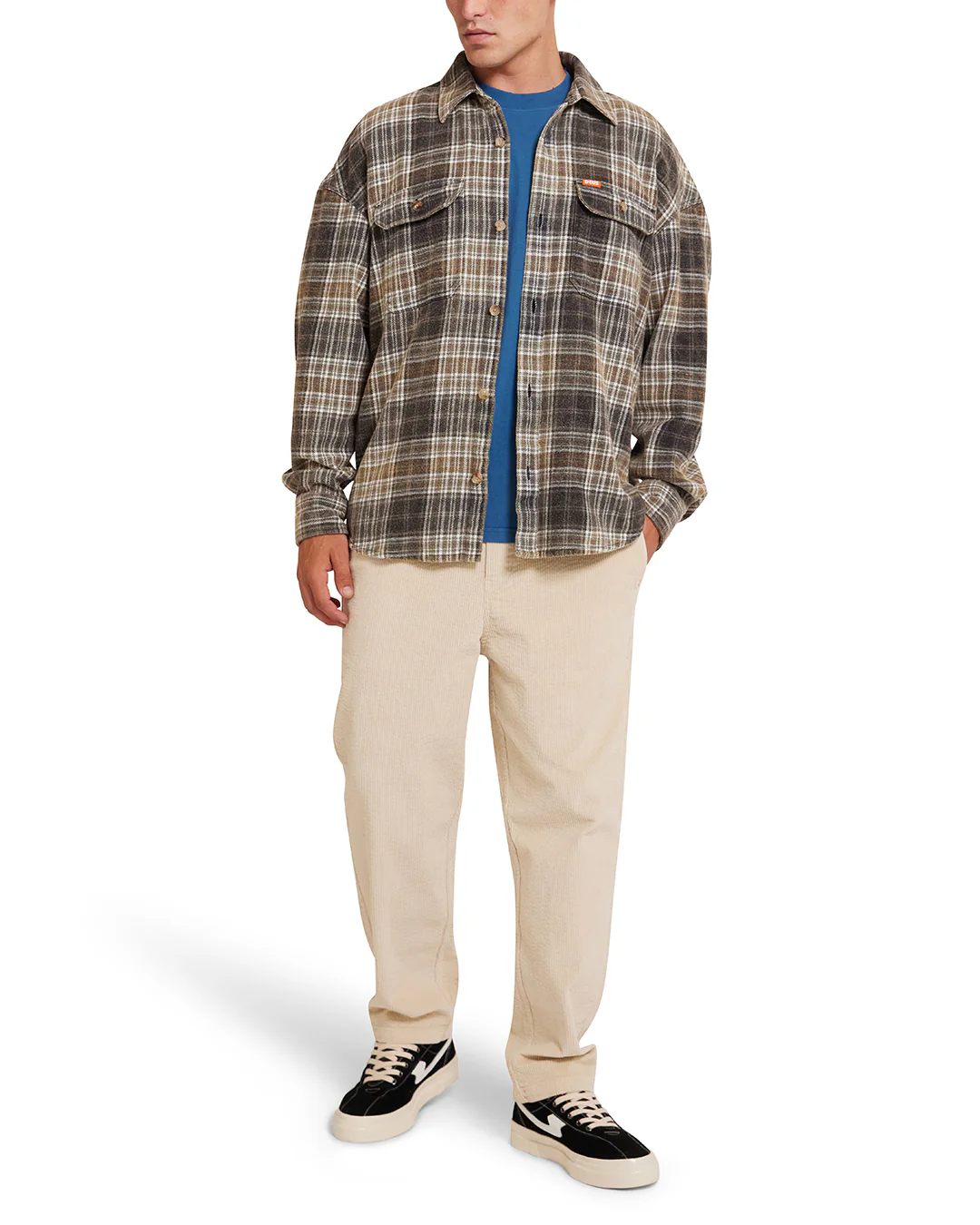 Vacay Check Shirt - Grey Check - Image 6