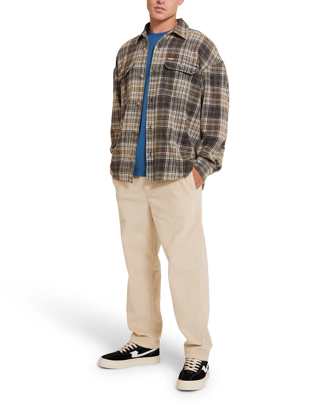 Vacay Check Shirt - Grey Check - Image 7
