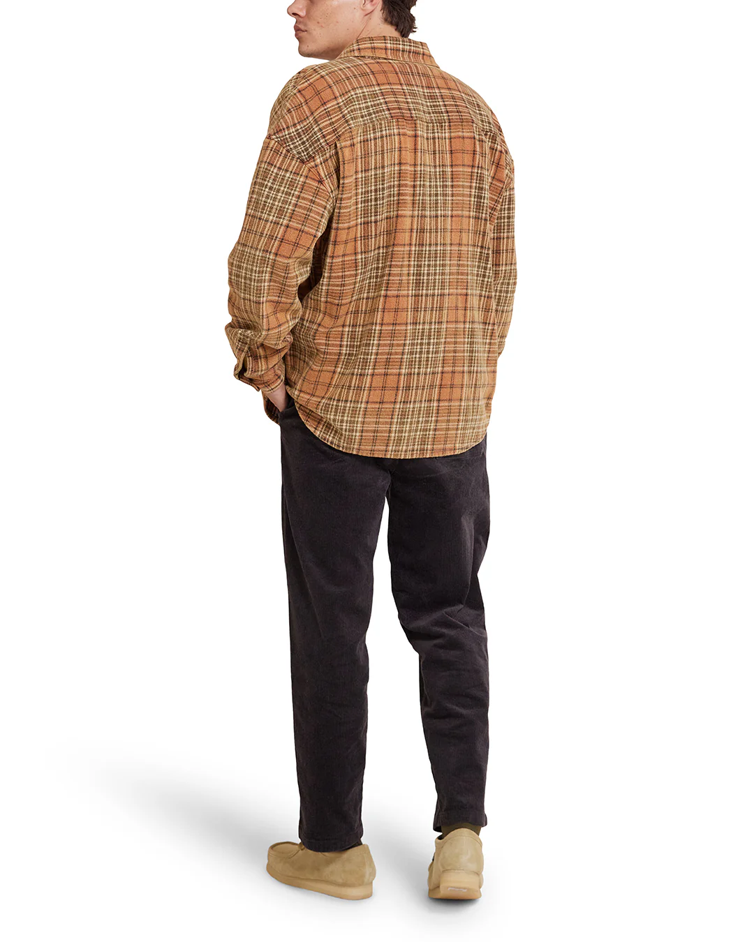 Vacay Check Shirt - Orange Check - Image 5