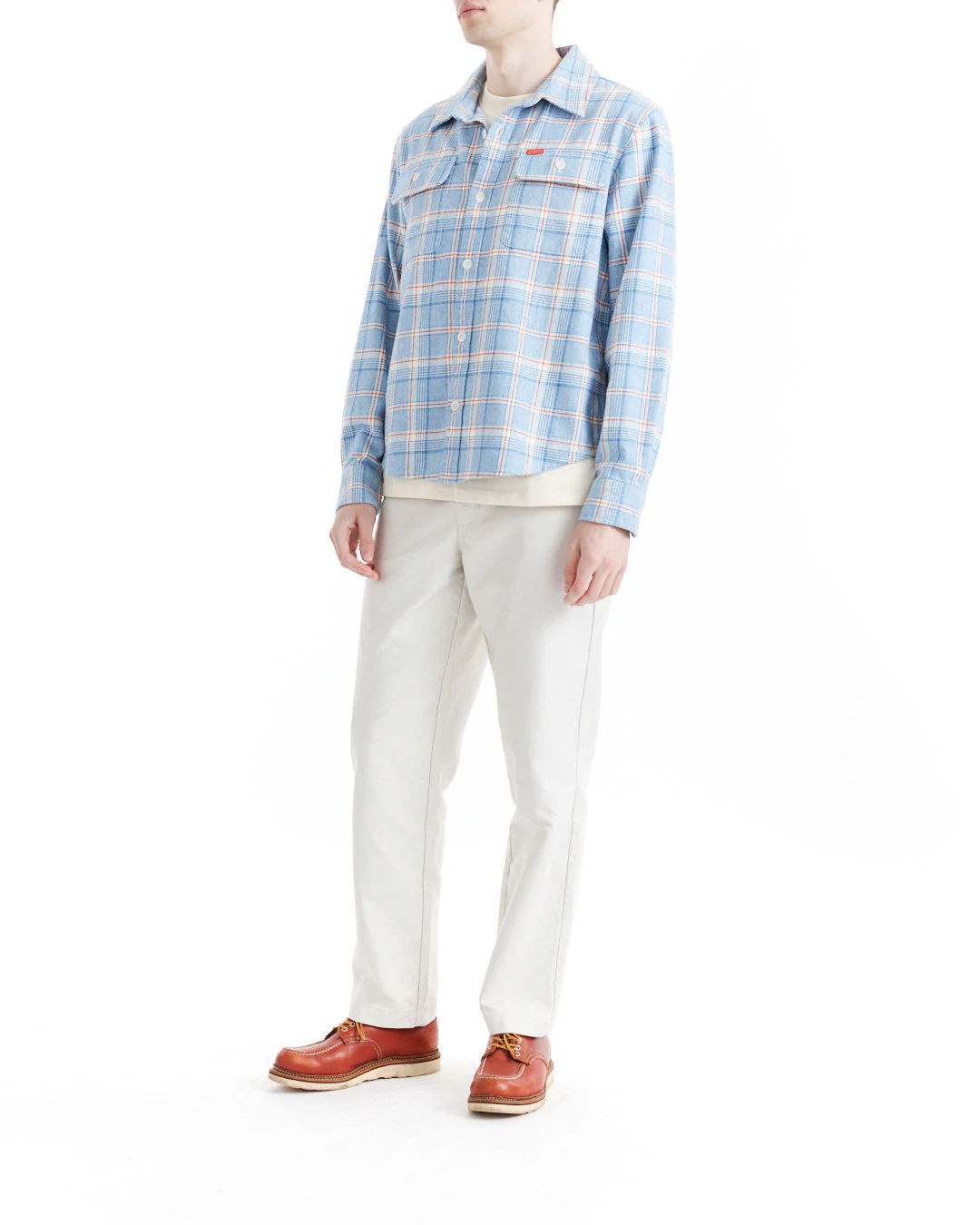 Vacay Check Shirt - Sky Blue - Image 4