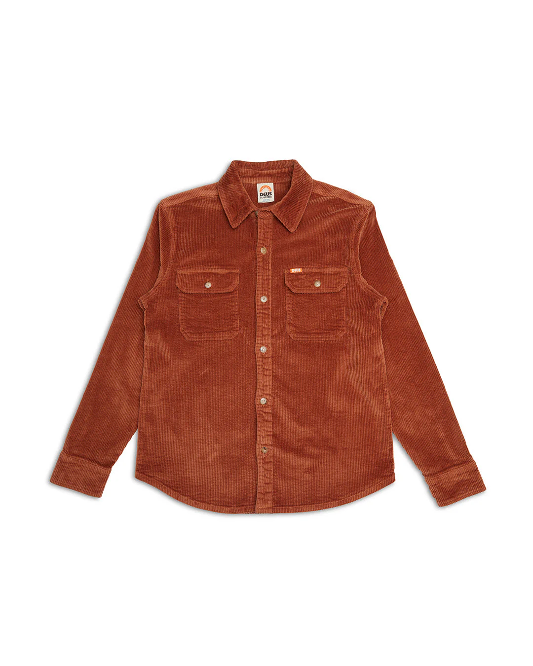 Vacay Cord Shirt - Clay - Image 3