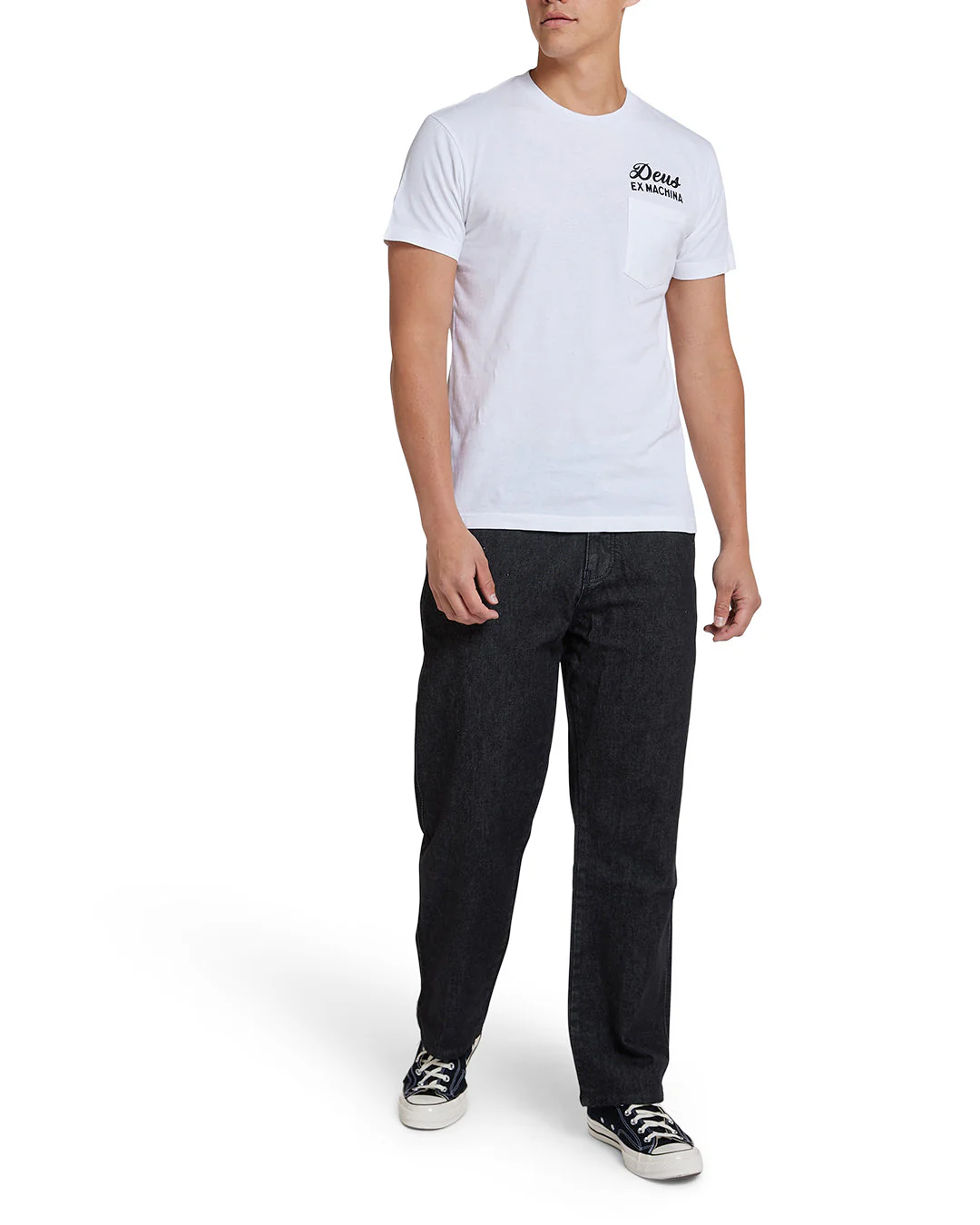 Venice Adress Pocket Tee - White - Image 3