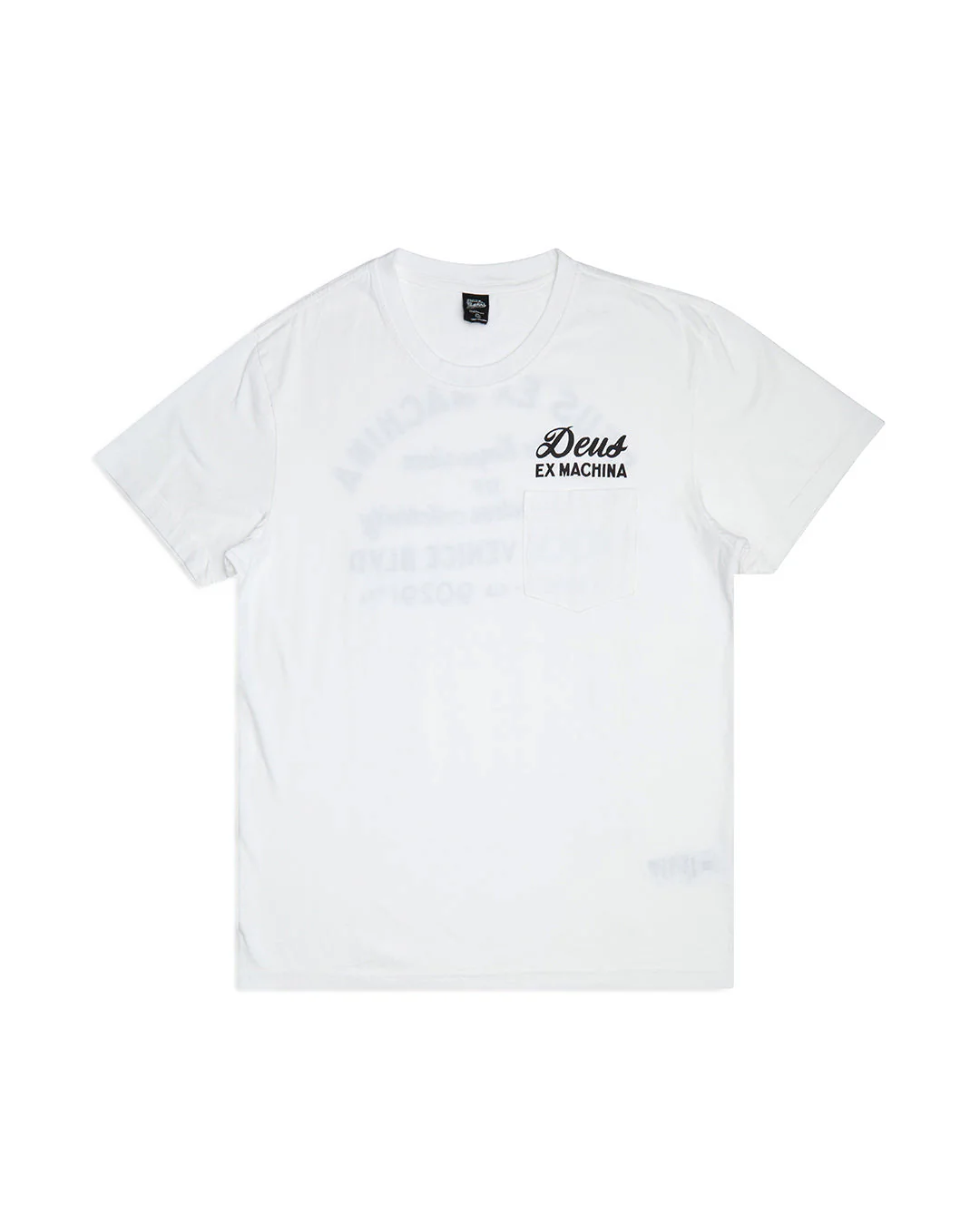 Venice Adress Pocket Tee - White - Image 5
