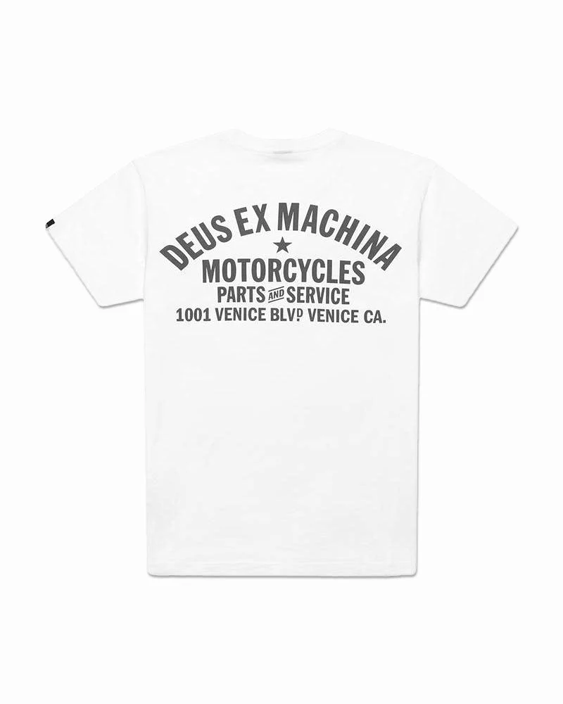 Venice Address Tee - White - Image 4