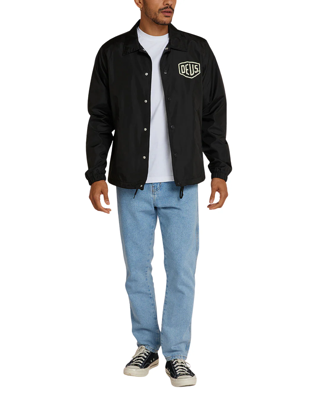 Venice Coach Jacket - Black - Image 3